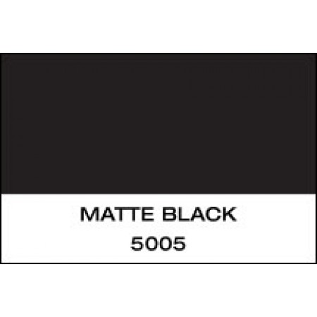  5 Yr Vinyl Matte Black 15"x50 Yards Punched