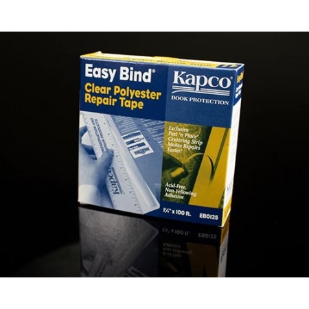 Easy Bind 1 1/4x100' Matte Clear Polyester Repair Tape