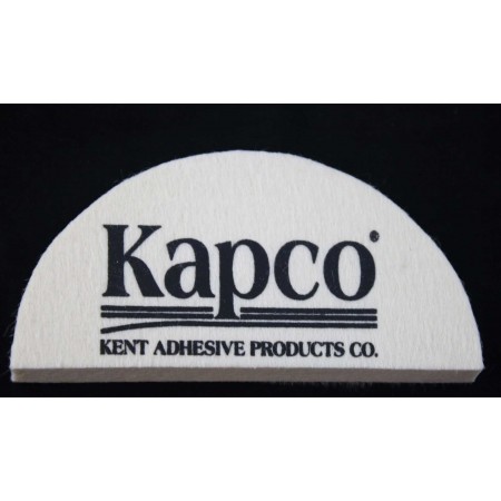 Deluxe Felt Squeegee  2-1/2" x 5" - Kapco Logo