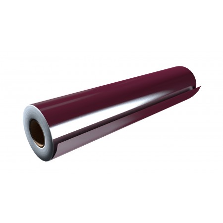 Gloss Burgundy 30"x50 Yards Punched