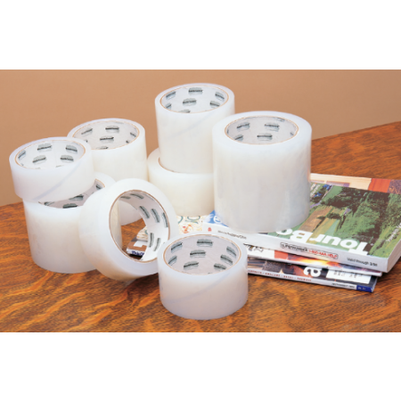 Book Guard Book Tape 3.5mil Polyethylene 1 1/2"x45' 3" core