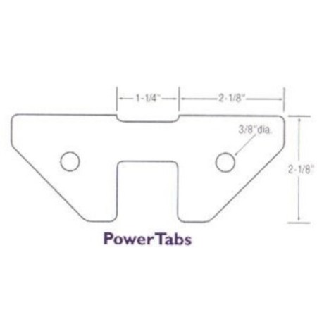 Powertabs 100 pcs per pkg