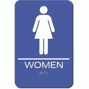 ADA Sign Woman 6